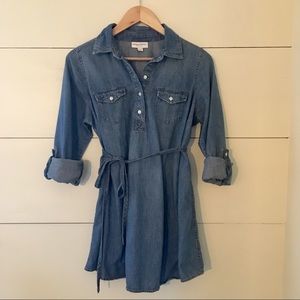 Liz Lange Maternity Denim Tunic Shirt